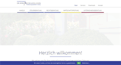Desktop Screenshot of dr-kraeusslein.de